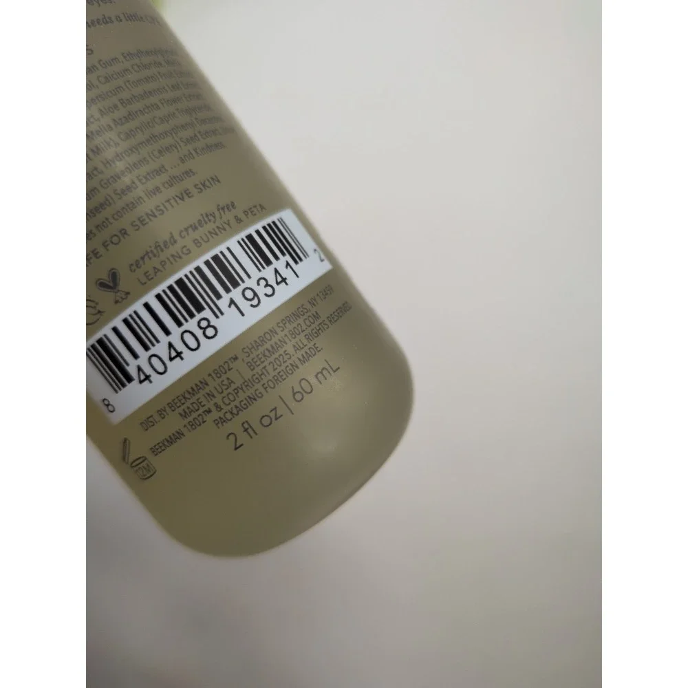 SEALED NEW🥰Beekman 1802 Magnesium Complex Milk Barrier Jelly Mist 2oz Goatmilk